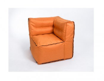 Модульное кресло Комфорт Колор угловое оранжевое в Урае - uray.mebel-74.com | фото