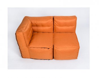 Модульные кресла Комфорт Колор оранжевые в Урае - uray.mebel-74.com | фото