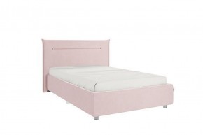 АЛЬБА Кровать 1200 с основанием (нежно-розовый) в Урае - uray.mebel-74.com | фото