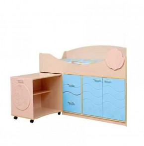 Набор мебели для детской Юниор -12.2 (700*1860) МДФ матовый в Урае - uray.mebel-74.com | фото