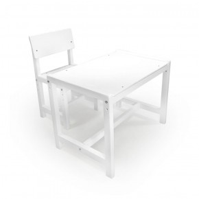 Детский растущий комплект стол и стул Я САМ "Лофт" (Белый, Белый) в Урае - uray.mebel-74.com | фото