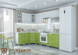 Кухонный гарнитур СВ Волна в Урае - uray.mebel-74.com | фото