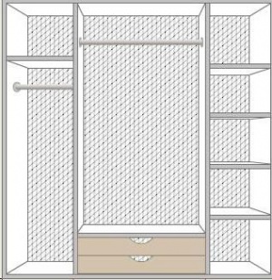 Спальный гарнитур Роза (шкаф 4-х дверный) в Урае - uray.mebel-74.com | фото