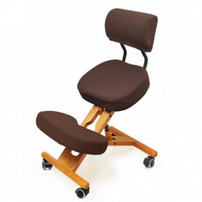Коленный стул со спинкой Smartstool KW02В + Чехлы в Урае - uray.mebel-74.com | фото