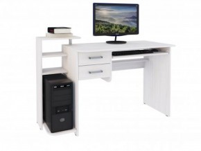 Компьютерный стол №12 (Анкор белый) в Урае - uray.mebel-74.com | фото