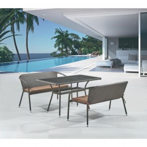 Комплект мебели из иск. ротанга T286A/S139A-W53 Brown в Урае - uray.mebel-74.com | фото