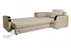 Комплект мягкой мебели Остин Garcia Ivory (Рогожка) Угловой + 1 кресло в Урае - uray.mebel-74.com | фото