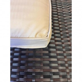 Комплект плетеной мебели  YR822Br Brown-Beige (подушка бежевая) в Урае - uray.mebel-74.com | фото