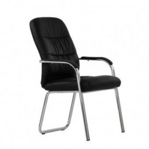 Кресло Barneo K-16 для посетителей и переговорных (черный) в Урае - uray.mebel-74.com | фото