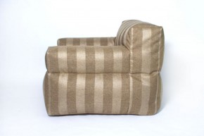 Кресло бескаркасное Уют полоса (Коричневый) в Урае - uray.mebel-74.com | фото