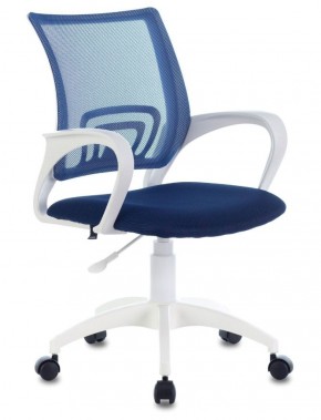 Кресло BRABIX "Fly MG-396W" (белый/темно-синее) 532399 в Урае - uray.mebel-74.com | фото