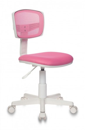 Кресло детское Бюрократ CH-W299/PK/TW-13A розовый в Урае - uray.mebel-74.com | фото