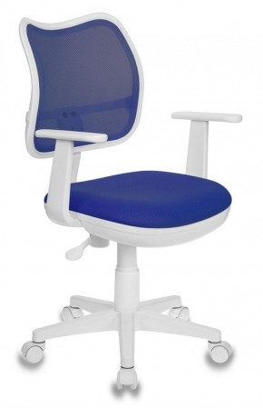Кресло детское Бюрократ CH-W797/BL/TW-10 синий в Урае - uray.mebel-74.com | фото