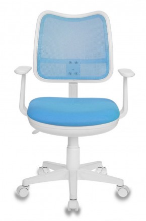 Кресло детское Бюрократ CH-W797/LB/TW-55 голубой в Урае - uray.mebel-74.com | фото