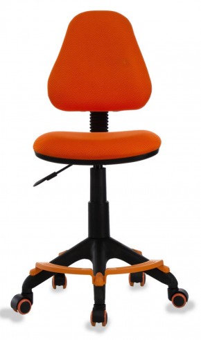 Кресло детское Бюрократ KD-4-F/TW-96-1 оранжевый TW-96-1 в Урае - uray.mebel-74.com | фото