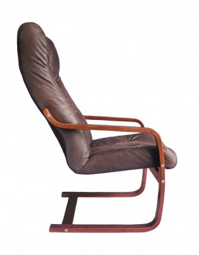Кресло для отдыха (пружинка) Магнат 102-З-Ш замша ШОКОЛАД в Урае - uray.mebel-74.com | фото