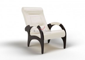 Кресло для отдыха Римини 19-К-КР (экокожа/венге) КРЕМ в Урае - uray.mebel-74.com | фото