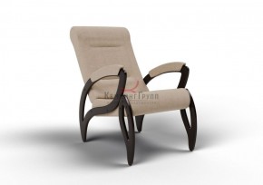 Кресло для отдыха Зельден 20-Т-П (ткань/венге) ПЕСОК в Урае - uray.mebel-74.com | фото