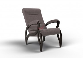 Кресло для отдыха Зельден 20-Т-ГР (ткань/венге) ГРАФИТ в Урае - uray.mebel-74.com | фото