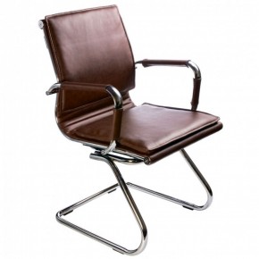 Кресло для посетителя Бюрократ CH-993-Low-V/Brown коричневый в Урае - uray.mebel-74.com | фото