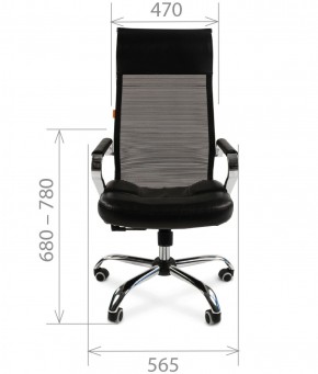 Кресло для руководителя CHAIRMAN 700 (Сетка) Черное в Урае - uray.mebel-74.com | фото