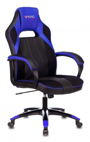 Кресло игровое Бюрократ VIKING 2 AERO BLUE черный/синий в Урае - uray.mebel-74.com | фото