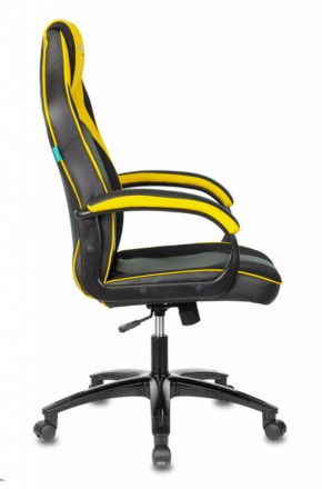 Кресло игровое Бюрократ VIKING 2 AERO YELLOW черный/желтый в Урае - uray.mebel-74.com | фото
