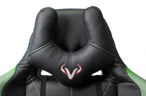 Кресло игровое Бюрократ VIKING 5 AERO LGREEN черный/салатовый в Урае - uray.mebel-74.com | фото