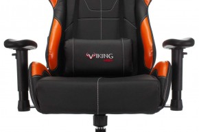 Кресло игровое Бюрократ VIKING 5 AERO ORANGE черный/оранжевый в Урае - uray.mebel-74.com | фото