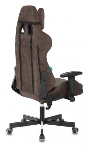 Кресло игровое Бюрократ VIKING KNIGHT LT10 FABRIC коричневый в Урае - uray.mebel-74.com | фото
