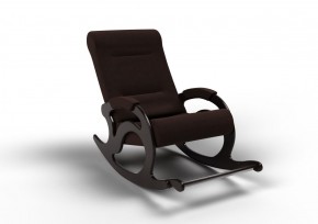 Кресло-качалка Тироль 12-Т-ГР (ткань/венге) ГРАФИТ в Урае - uray.mebel-74.com | фото
