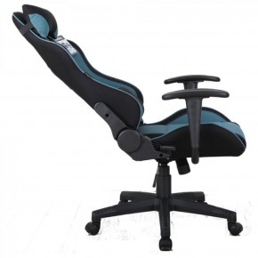 Кресло компьютерное BRABIX "GT Racer GM-100" (черное/голубое) 531818 в Урае - uray.mebel-74.com | фото