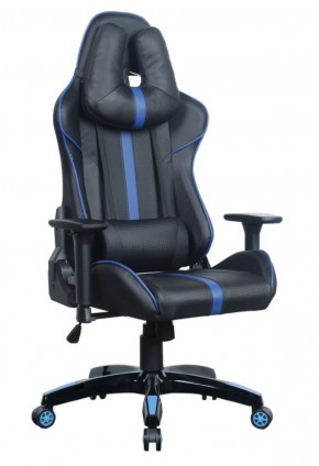 Кресло компьютерное BRABIX "GT Carbon GM-120" (черное/синее) 531930 в Урае - uray.mebel-74.com | фото