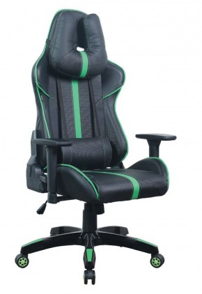 Кресло компьютерное BRABIX "GT Carbon GM-120" (черное/зеленое) 531929 в Урае - uray.mebel-74.com | фото