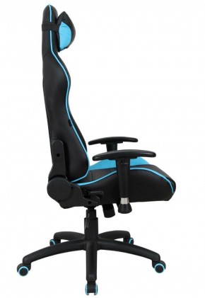 Кресло компьютерное BRABIX "GT Master GM-110" (черное/голубое) 531928 в Урае - uray.mebel-74.com | фото