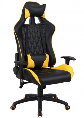 Кресло компьютерное BRABIX "GT Master GM-110" (черное/желтое) 531927 в Урае - uray.mebel-74.com | фото