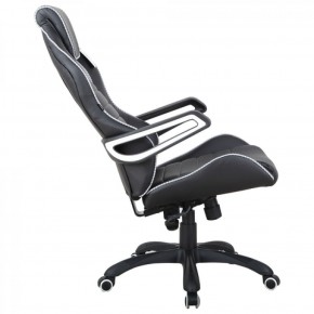 Кресло компьютерное BRABIX Techno Pro GM-003 (экокожа черное/серое, вставки серые) 531814 в Урае - uray.mebel-74.com | фото