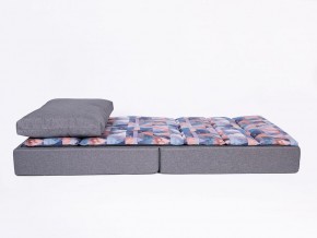 Кресло-кровать бескаркасное Харви (коричневый-геометрия браун) в Урае - uray.mebel-74.com | фото