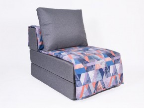 Кресло-кровать бескаркасное Харви (серый-сноу деним) в Урае - uray.mebel-74.com | фото