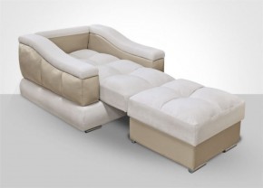Кресло-кровать + Пуф Голливуд (ткань до 300) НПБ в Урае - uray.mebel-74.com | фото