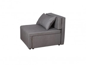 Кресло-кровать Милена (серый) Велюр в Урае - uray.mebel-74.com | фото