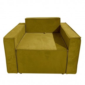 Кресло-кровать Принц КК1-ВГ (велюр горчичный) в Урае - uray.mebel-74.com | фото