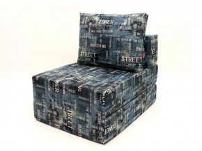Кресло-кровать-пуф бескаркасное Окта (Велюр принт 2) в Урае - uray.mebel-74.com | фото