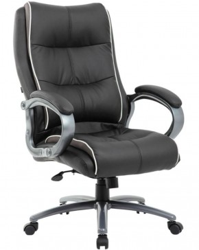 Кресло офисное BRABIX PREMIUM "Strong HD-009" (экокожа черная, ткань серая) 531945 в Урае - uray.mebel-74.com | фото