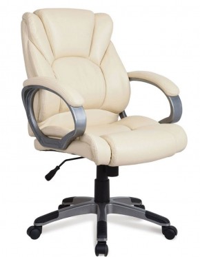 Кресло офисное BRABIX "Eldorado EX-504", экокожа, бежевое, 531167 в Урае - uray.mebel-74.com | фото
