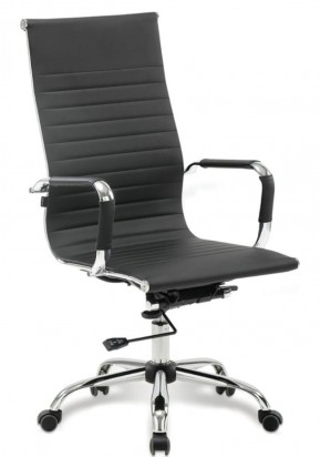 Кресло офисное BRABIX "Energy EX-509" (экокожа, хром, черное) 530862 в Урае - uray.mebel-74.com | фото