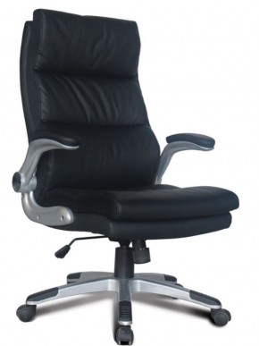 Кресло офисное BRABIX "Fregat EX-510" (рециклированная кожа, черное) 530863 в Урае - uray.mebel-74.com | фото