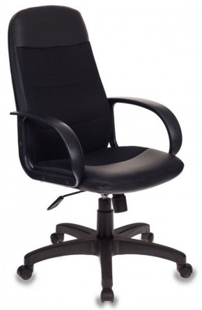 Кресло руководителя Бюрократ CH-808AXSN/LBL+TW-11 черный в Урае - uray.mebel-74.com | фото