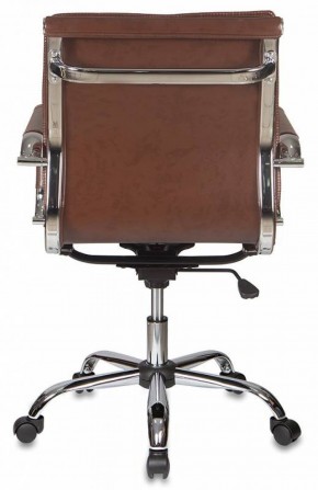 Кресло руководителя Бюрократ CH-993-LOW/BROWN коричневый в Урае - uray.mebel-74.com | фото