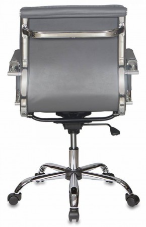 Кресло руководителя Бюрократ CH-993-LOW/GREY серый в Урае - uray.mebel-74.com | фото